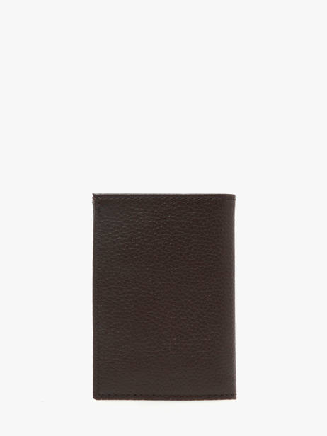 Porte-cartes Madras Cuir Etrier Marron madras EMAD013 vue secondaire 2