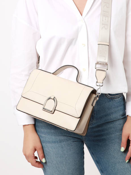 Sac BandouliÃ¨re M Altesse Cuir Etrier Beige altesse EALT048M vue secondaire 2